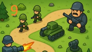 9 Tower defense Боевая стратегия защита башни