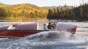 Эксклюзивный прогулочный катер в ретро-стиле | БЛЮЗ