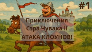 Герои Меча и Магии 4. Приключения Сэра Чувака 2. Атака Клоунов. Часть №1