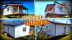 Проект сип дома «Леслник» от Арт Сип Строй