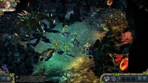 King's Bounty:Сияние Первозданного. Пример боя с обновлённым Гигантским Пауком (версия 0.8.2).