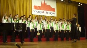 Юная Прага. Выступление старшего хора