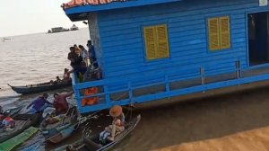 Деревня на воде Камбоджа