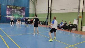 Бадминтон. СПб Опен 19.10.25 MDB Куликов/Мануйлов-Пушкин Алексей/Пушкин Егор