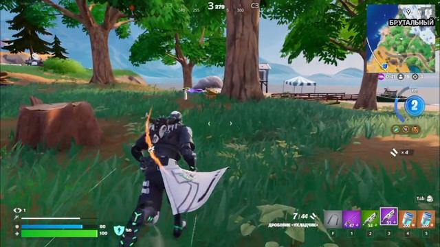 ФОРТНАЙТ ПОБЕДА В КАТКЕ BLITZ ROYALE # 24