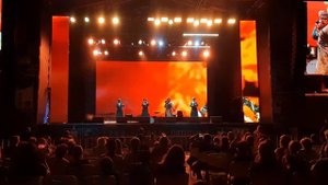 Участие ансамбля "Дагестан" в концертной программе посвященной 245-летию города курорт Пятигорск