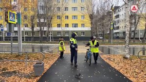 Акция «Безопасный пешеход» прошла в Урае
