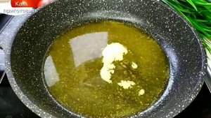 Ленивый хачапури лепешка с сыром и творогом на сковороде