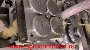 Делаем пельмени, запуск пельменного аппарата