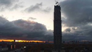 Five Towers — небоскрёб на Ленинском (timelapse)