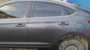 Дверь задняя левая Hyundai Solaris 2 (2017-2025)