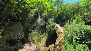 КРЫМ. 09.07.2025: ВОДОПАД СУ-УЧХАН. ВСТРЕТИЛИ КАБАНОВ.