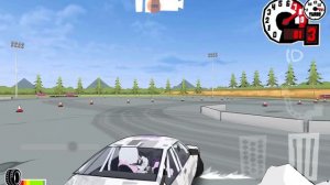 Сделал тачку которая хорошо дрифтит, да интерьер плохой но это зверь!