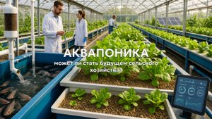 Может ли аквапоника стать будущим сельского хозяйства?