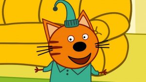 Поздравление с днём рождения мальчику 7 лет от героев мультфильма Три кота