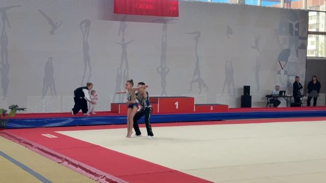 СМП 3 спортивный разряд, Кухарская София - Фомин Арсений, МАУДО ДТДиМ, Темповое упражнение