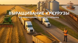 Как логистика помогает выращивать миллионы тонн кукурузы 🌽