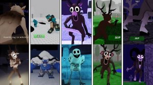 99 ночей в лесу - БАРАН против АРКТИКИ, ОЛЕНЬ против СОВЫ против Дикого Запада / JUMPSCARES & Story