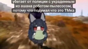 Штурмовик убегает от полиции