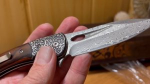 Купил нож Витязь дамаск