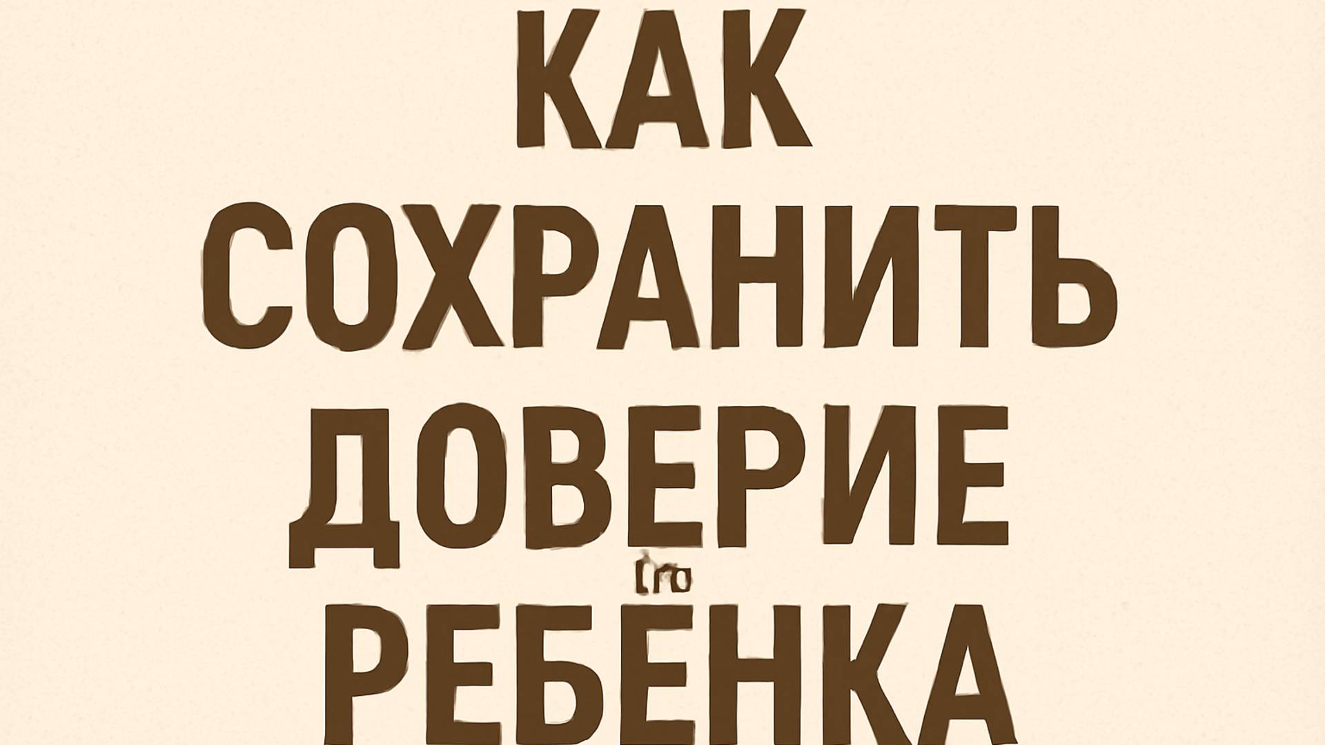 Отношения с подростком 💬 Как сохранить доверие и понять своего ребёнка смотреть онлайн