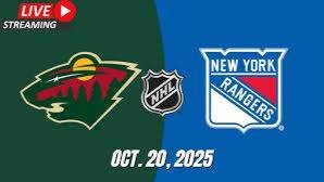 Рейнджерс — Миннесота | Rangers — Minnesota NHL сезон 25/26 | 21.10.2025 Прямая трансляция