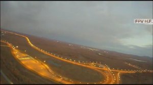Осень после заката. Fpv Crux35 vista