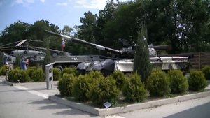 Анапа.Сквер военной техники