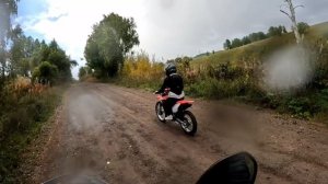 7 сентября crf125f,  g310gs выезд на мотоциклах