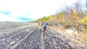 ДЕРЕВЕНСКАЯ ЖИЗНЬ. НИЧЕГО НЕ НАШЛИ ЗАТО ПРОГУЛЯЛИСЬ В КРАСОТЕ.