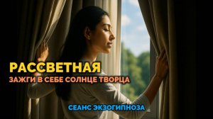РАССВЕТНАЯ. ЗАЖГИ В СЕБЕ СОЛНЦЕ ТВОРЦА
