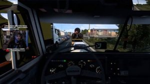Карьера в Euro Truck Simulator 2 с модами и картой Россия #6