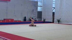 ЖП 1 спортивный разряд, Ноак Оливия - Косых Елизавета, МАУДО ДТДиМ, Балансовое упражнение