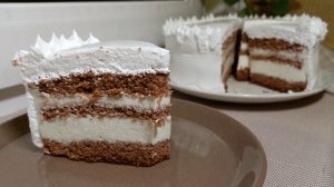 Торт "Сливочный ломтик"