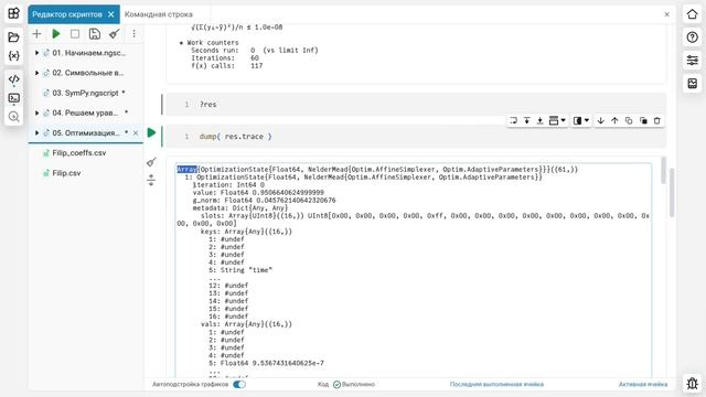 5.7. Задачи оптимизации. Школа Julia