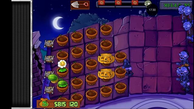 PVZ XI 3.4.0 #20 НЕВОЗМОЖНЫЕ УРОВНИ НОЧНОЙ КРЫШИ смотреть онлайн