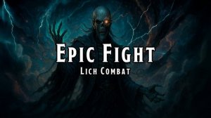Epic Fight Lich Combat D&D TTRPG Battle Combat Fight Music 1 Hour by RPG Soundtracks