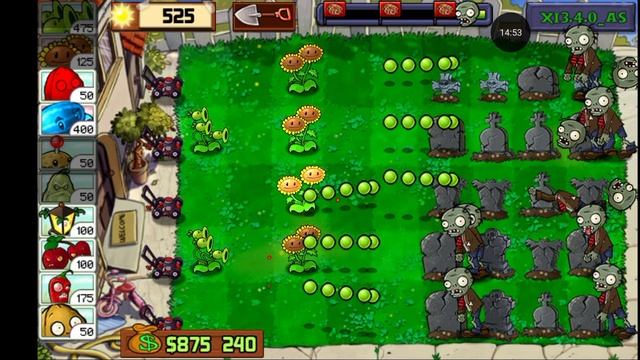 PVZ XI 3.4.0 #23 БИТВА С ЗОМБОССОМ И СЕДЬМАЯ ЛОКАЦИЯ смотреть онлайн