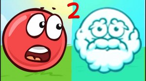 Новый КРАСНЫЙ ШАР, Красныш спасает деревню красных шариков