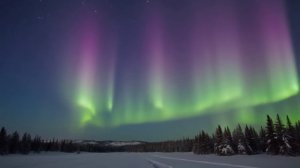 Футаж. Северное сияние.mp4