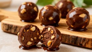 🍫 Шоколадные шарики за 10 минут, без муки, без выпечки и без нервов!