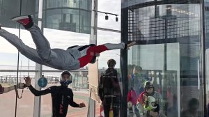 Полет в Аэротрубе