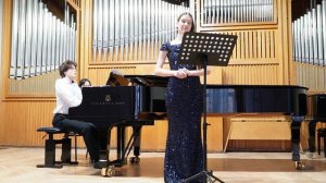 Екатерина Бабич исполняет «Много добрых молодцев» Дюбюка. Фортепиано — Кирилл Сазонов