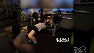 Жим лёжа. Янушкевич Дмитрий. 135 кг.