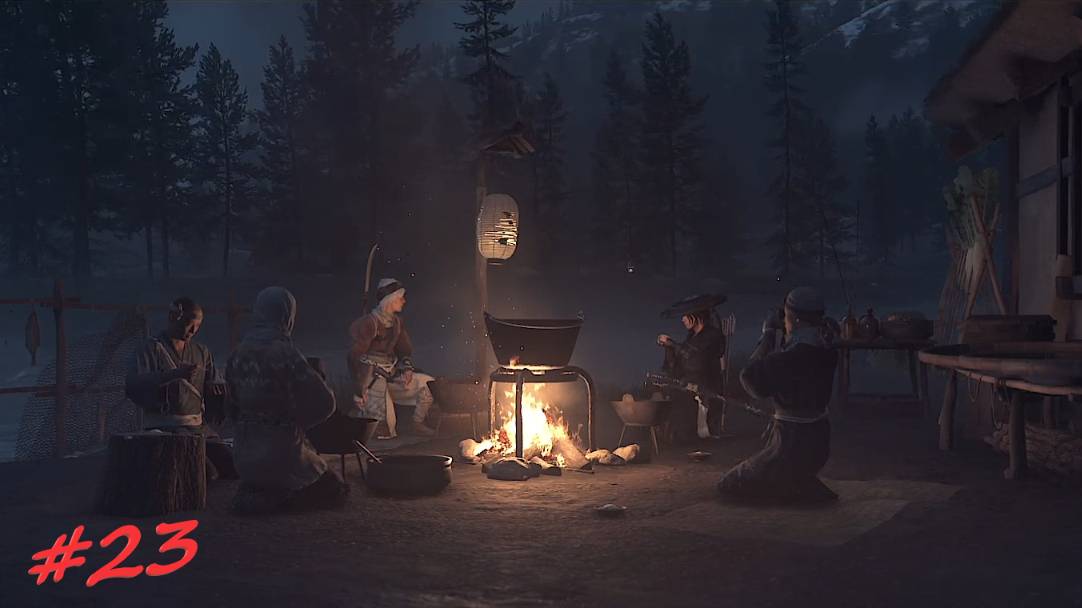 Ghost of Yotei #23 ЗАВЕРШЕНИЕ ОБУЧЕНИЯ У ЭНОМОТО И ЗЕМЛЕДЕЛИЕ В СНЕГАХ