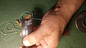 Работа автозапирания и боевой пружины