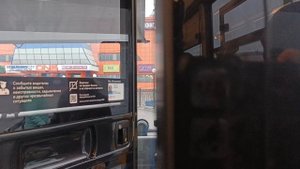 поздка на электробусе камаз 6282 по мамаршруту 7 автобусный парк мост октябрьской жд