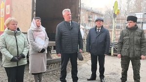 Александр Гейнрих поблагодарил назаровцев за помощь в сборе 25-ой партии груза в зону СВО