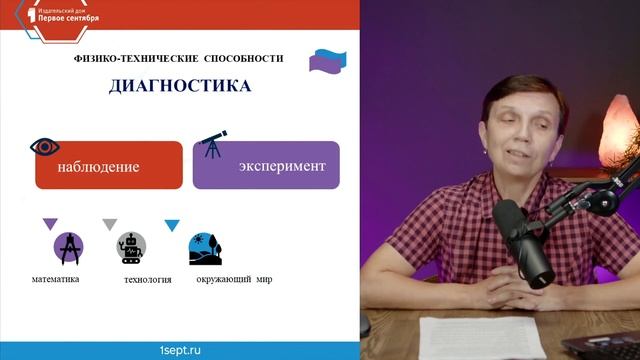 Лукьянова Антонина Владимировна. Выявление и поддержка детских физико-технических способностей.