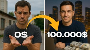 Как развить свой капитал с 0$ до 100.000$? (Пошаговая Инструкция)